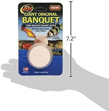 Zoo Med-Aquatrol AQ11400 Banquet Fish Block Giant - Carded
