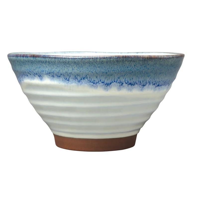 Sango Sango Talia 16-Piece Casual Blue Stoneware Dinnerware Set - Service For 4, Blue/White