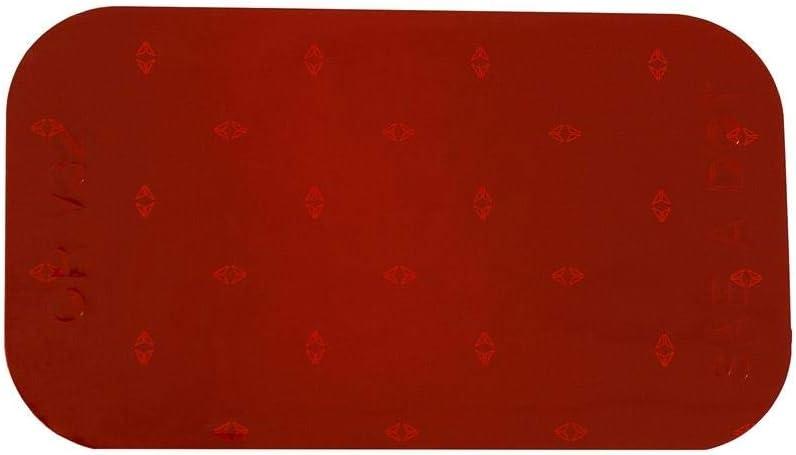 Buyers Products 5623520 Red Stick-On DOT Reflectors, Rectangular 3-1/2 Inch, 500 Stickers Per Roll, DOT Reflectors For Vehicles And Safety Equipment