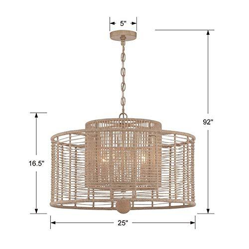4 Light Chandelier-Burnished Silver Finish    -Traditional Installation Crystorama Lighting Jay-A5004-Bs