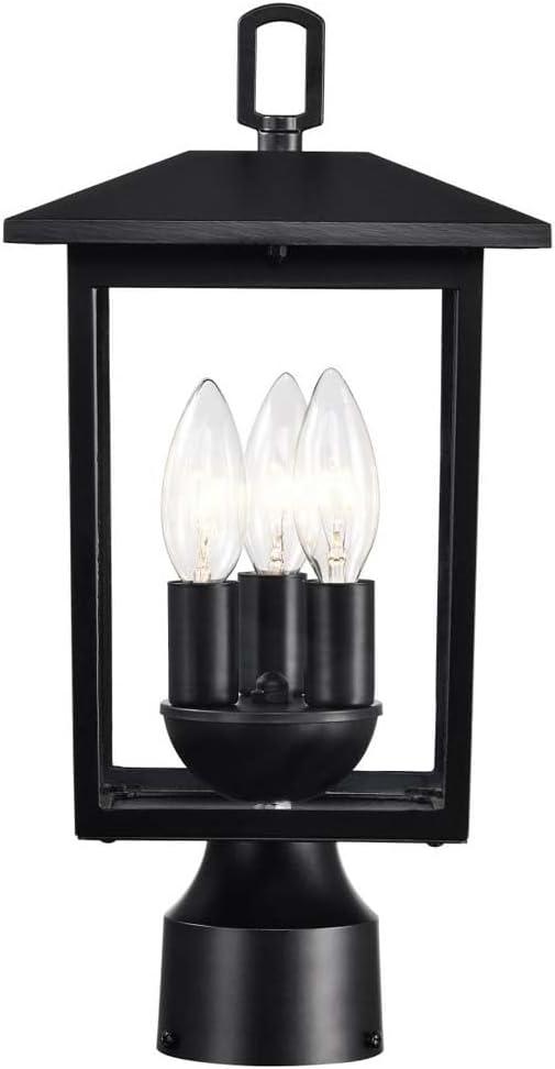Nuvo Lighting Jamesport 3 - Light Lantern in  Matte Black