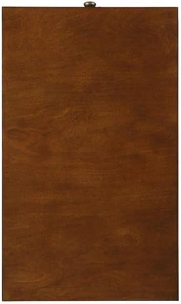 Smart Looking Side Table Walnut Brown - Saltoro Sherpi