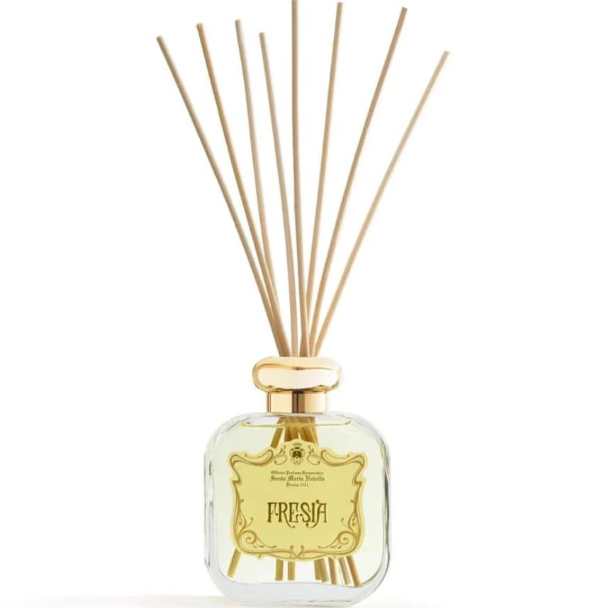 Golden Cap Freesia Flower Reed Diffuser, 250 ml