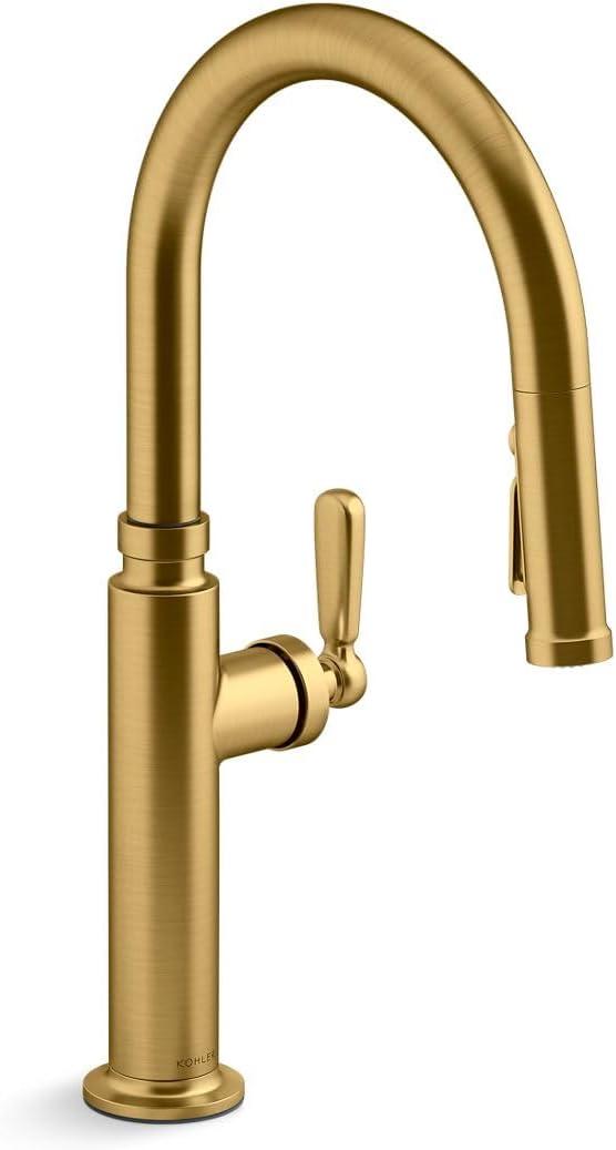 Edalyn by Studio McGee Pull-Down Kitchen Sink Faucet with Three-Function Sprayhead