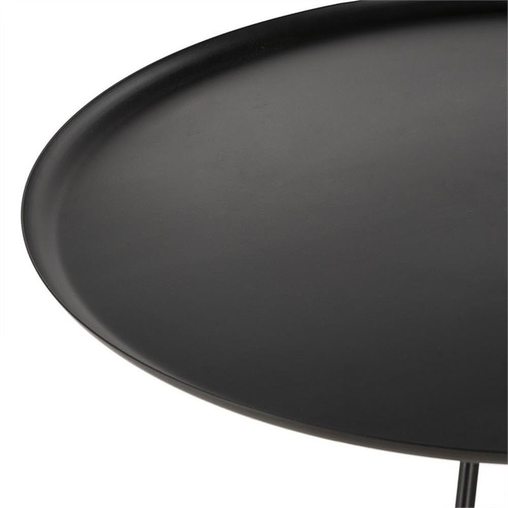 Orson Coffee Table with Metal Gold Cap - Black/Gold - Safavieh