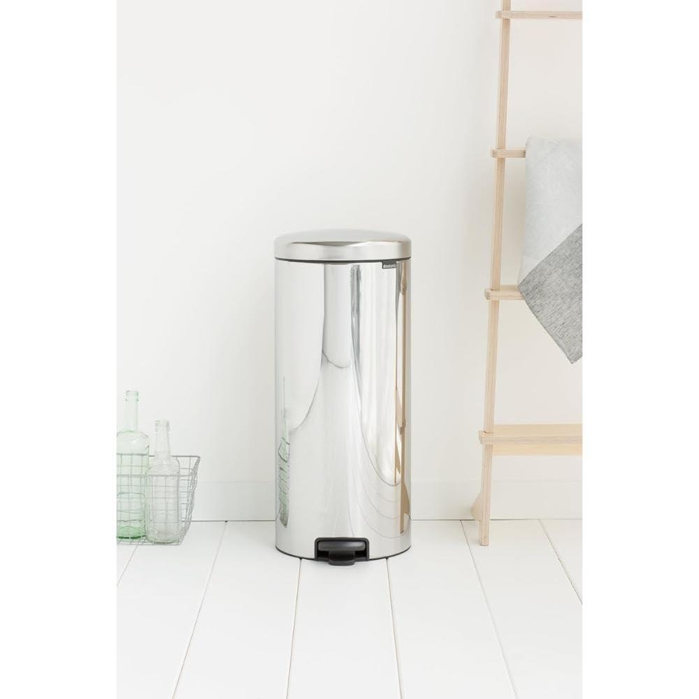 Brabantia NewIcon Step On Trash Can, 8 Gallon (30 Liter)