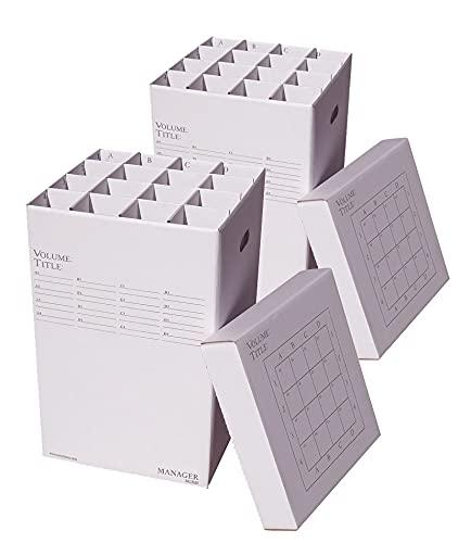 Advanced Organizing Systems Cardboard Rolled Files Box (Set of 2)