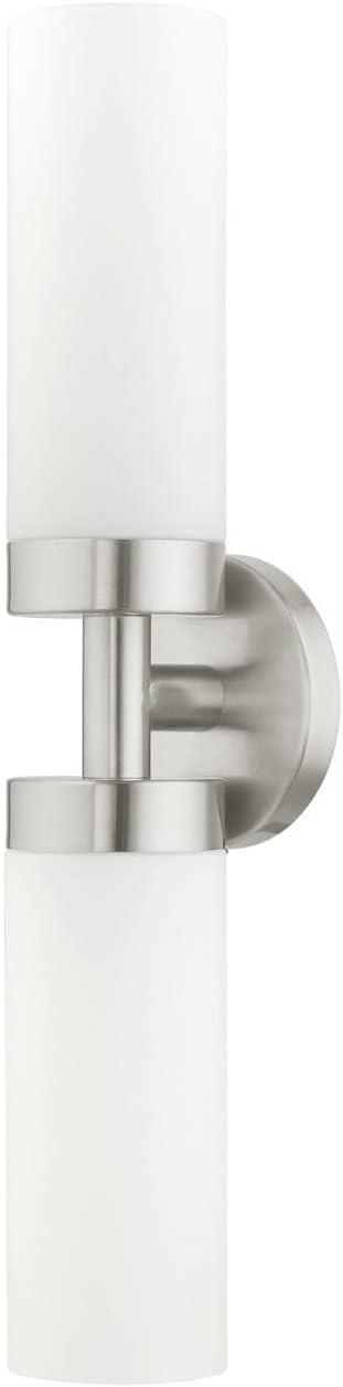 Livex Lighting Aero 2 - Light Vanity in  Brushed Nickel