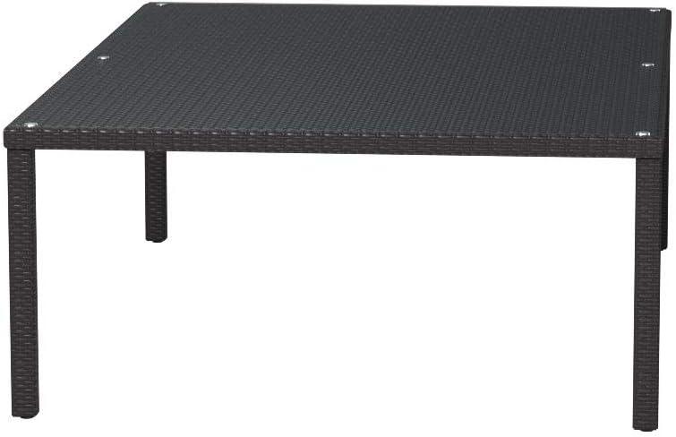 Ergode Convene 90" Outdoor Patio Dining Table - Espresso