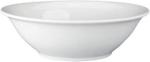 Classic White Porcelain 20 oz Soup and Cereal Bowls, Set of 4