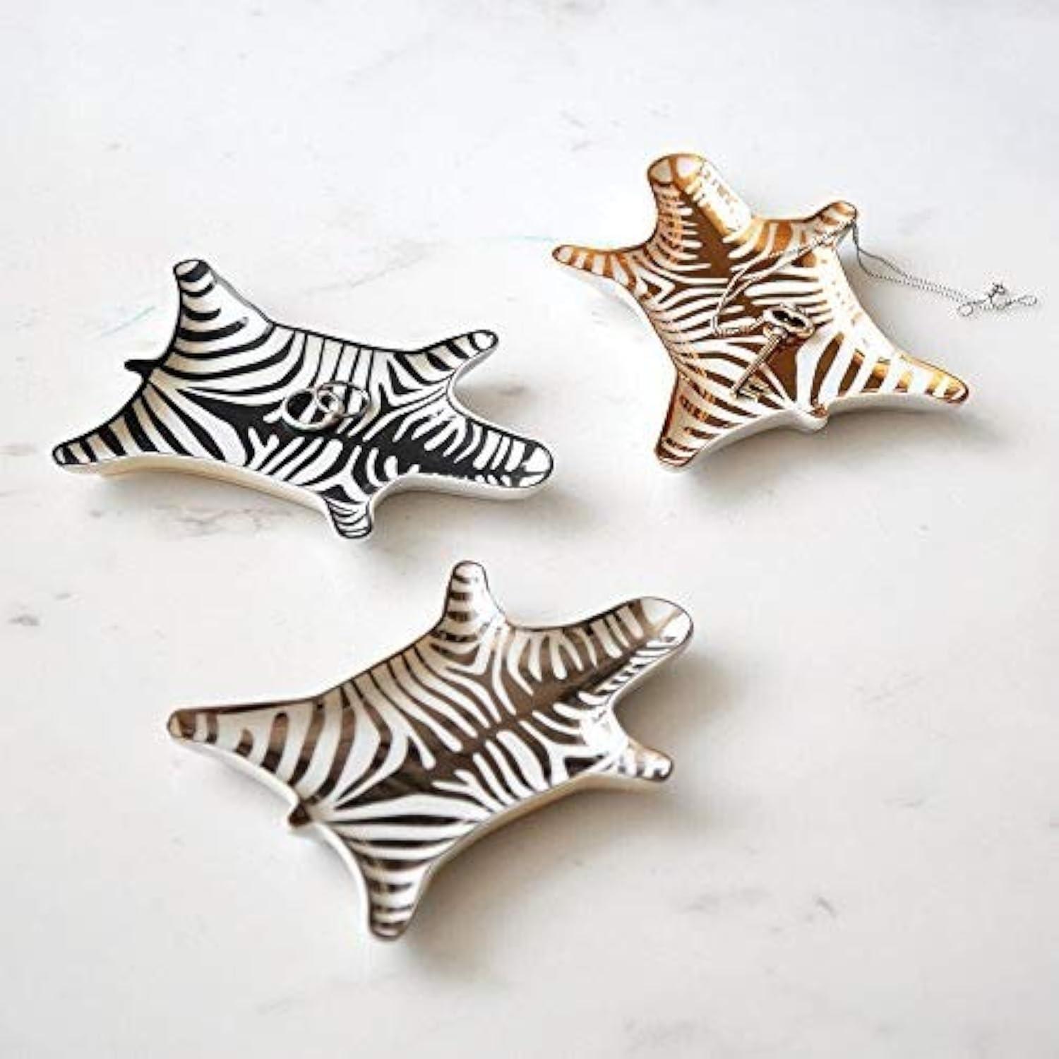 Jonathan Adler Zebra Stacking Dish