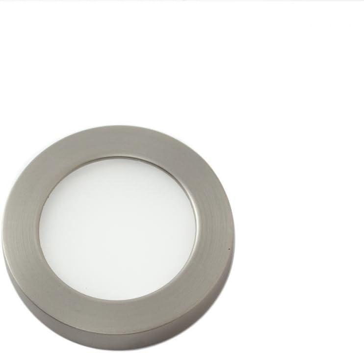 HR90 LED Edge Recessed Button Light Trim, 2700K Color Temperature