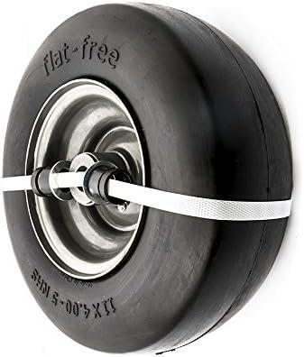 Arnold 11" x 4" Universal Replacement Flat-Free Tire for Zero-Turn Mowers, Black