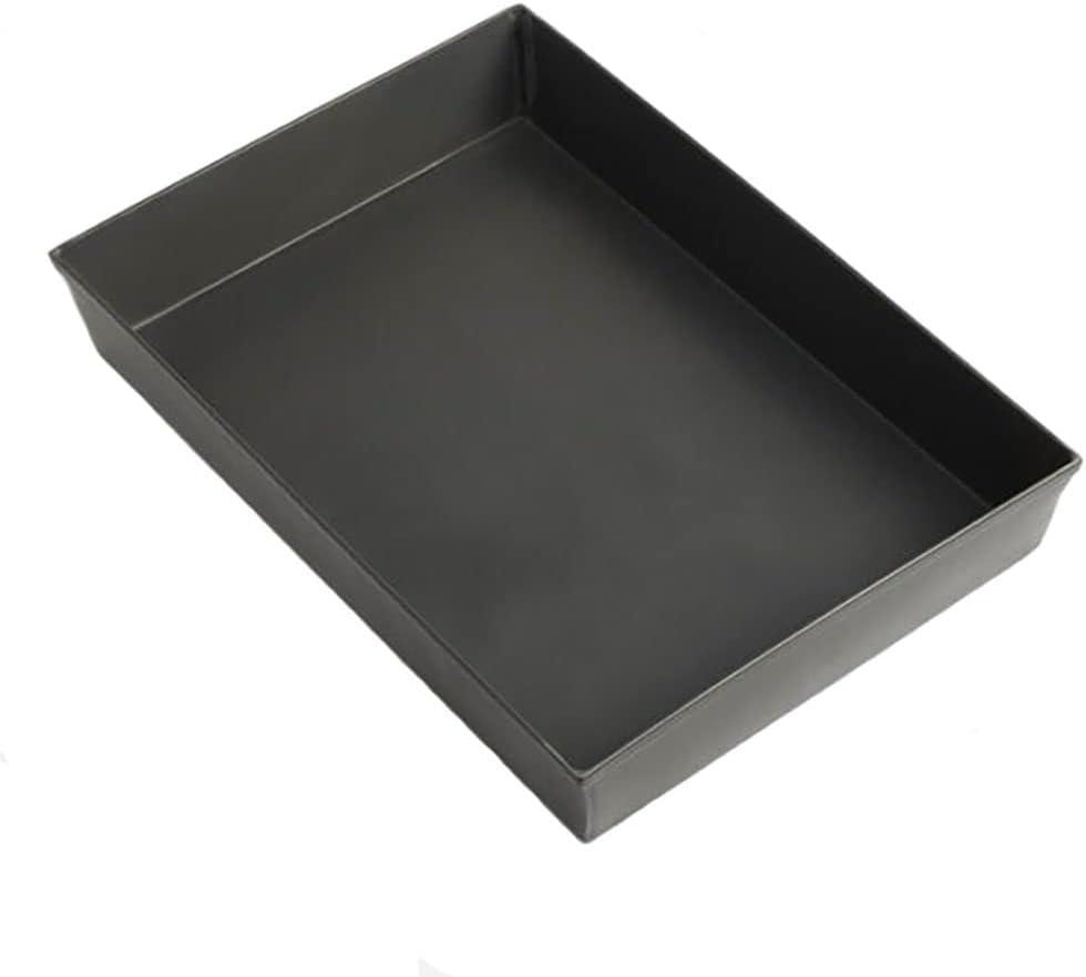 17" Black Aluminum Deep Dish Pizza Pan