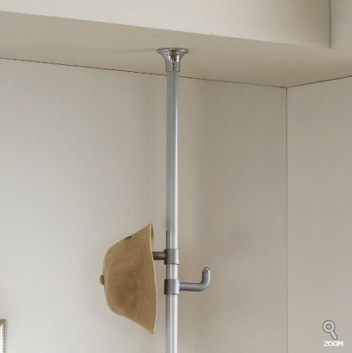 prince hanger, one-touch coat rack, silver, steel, free standing, phus-0012, made in korea