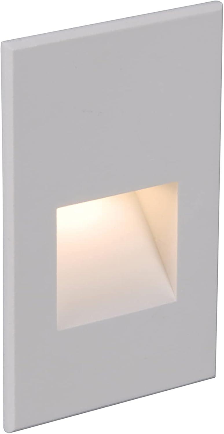 WAC Landscape Lighting White Integrated LED Metal Step Light