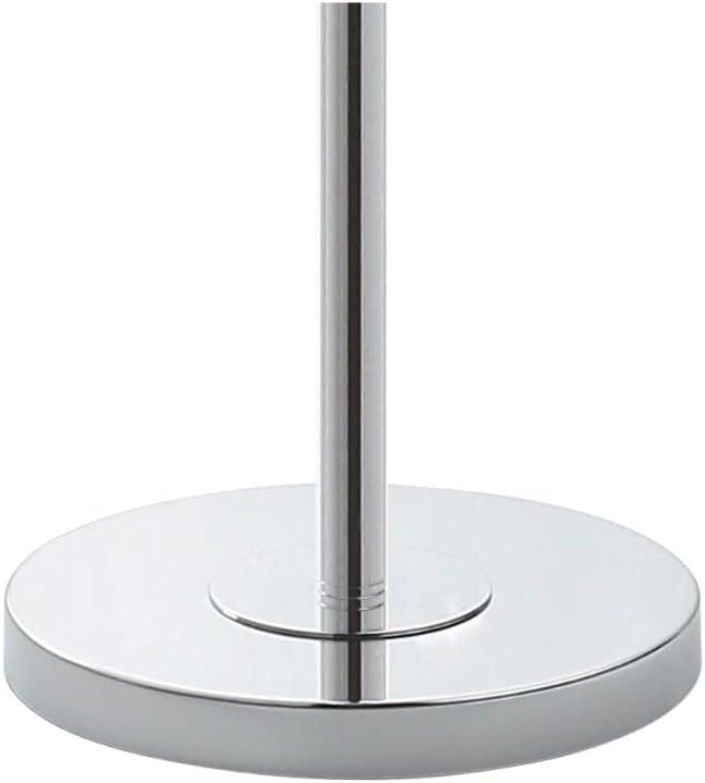 JONATHAN Y JYL2034A Abigail 61" Crystal / Metal LED Floor Lamp, Contemporary, Transitional, Traditional, Glam for living room, dinning room, bedroom, office Bulb Included, Clear/Chrome