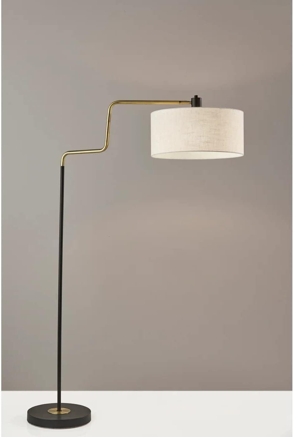 Wenham 57'' Swing Arm Floor Lamp