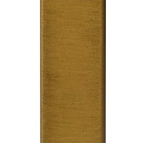 Modern Rectangle Coffee Table in Brass and Gold with Mirrored Shelf - Henn&Hart