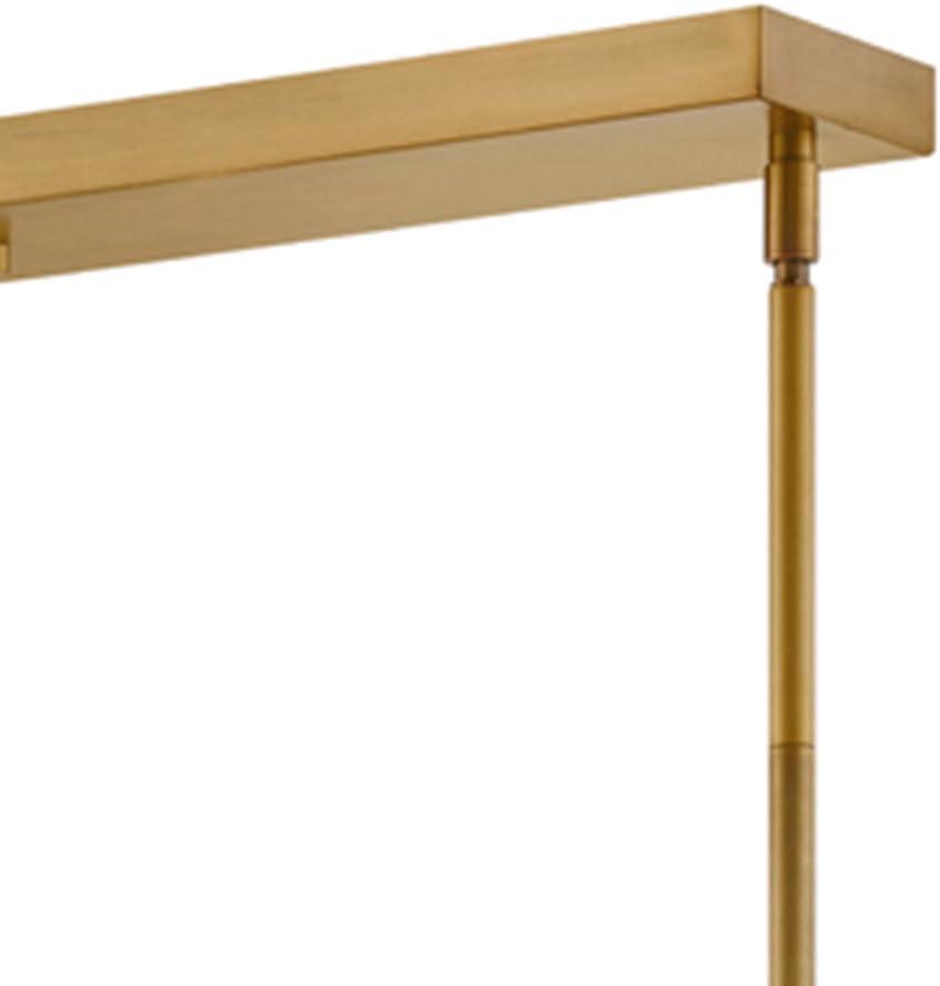 Fredrick Ramond Cecily 10-Light Linear Pendant with Faceted Crystal Rods