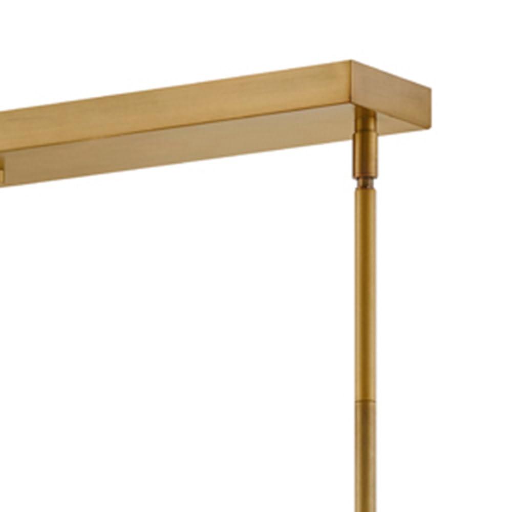 Fredrick Ramond Cecily 10-Light Linear Pendant with Faceted Crystal Rods