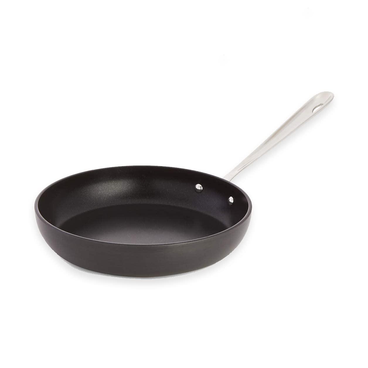All-Clad 10" Nonstick Fry Pan, HA1 Hard Anodized Cookware, Black