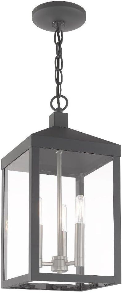 Livex Lighting Nyack 3 - Light Pendant in  Antique Brass