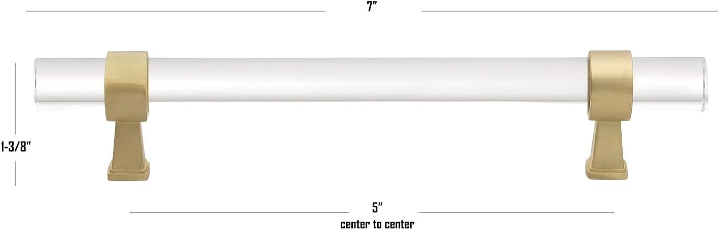Center to Center Acrylic Bar Pull