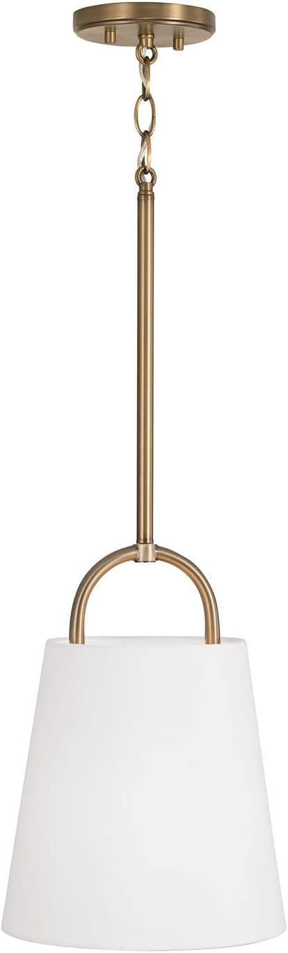 Capital Lighting Brody 1 - Light Pendant in  Aged Brass