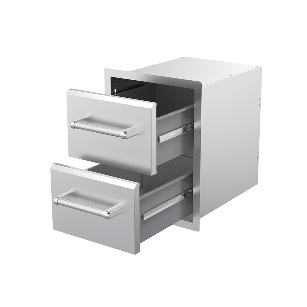 Spire Vertical Double Drawers (10"/10"), 780-0016B
