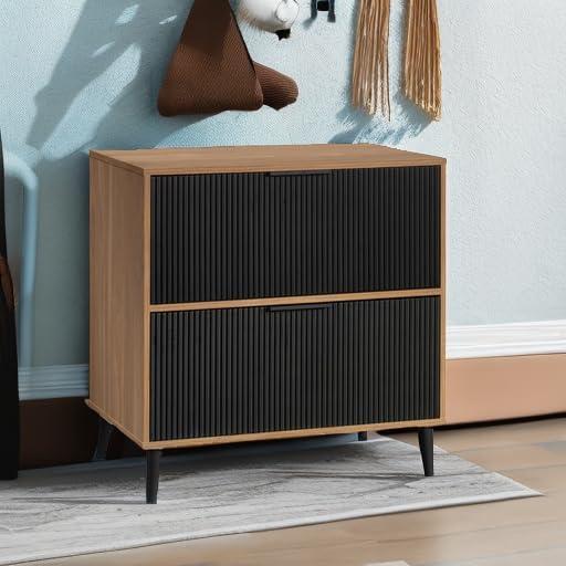 Ambleside 2 Drawer File Cabinet Serene Walnut - Sauder