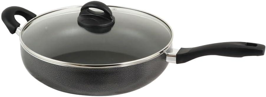 Oster Non Stick Aluminum Saute Pan with Lid | Wayfair