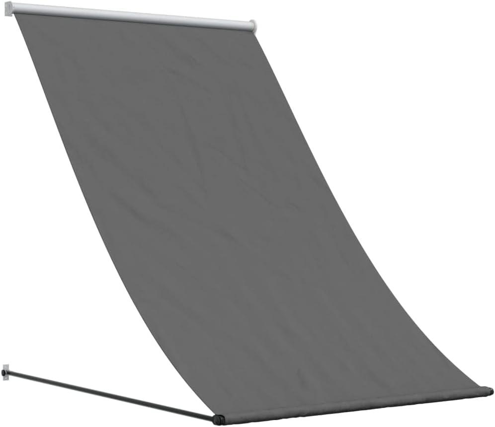 Vidaxl Retractable Awning 59.1"X59.1" Fabric And Steel