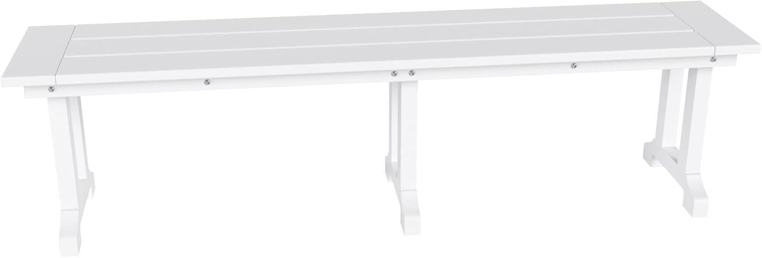 WestinTrends  Outdoor Patio Dining Bench, Sand