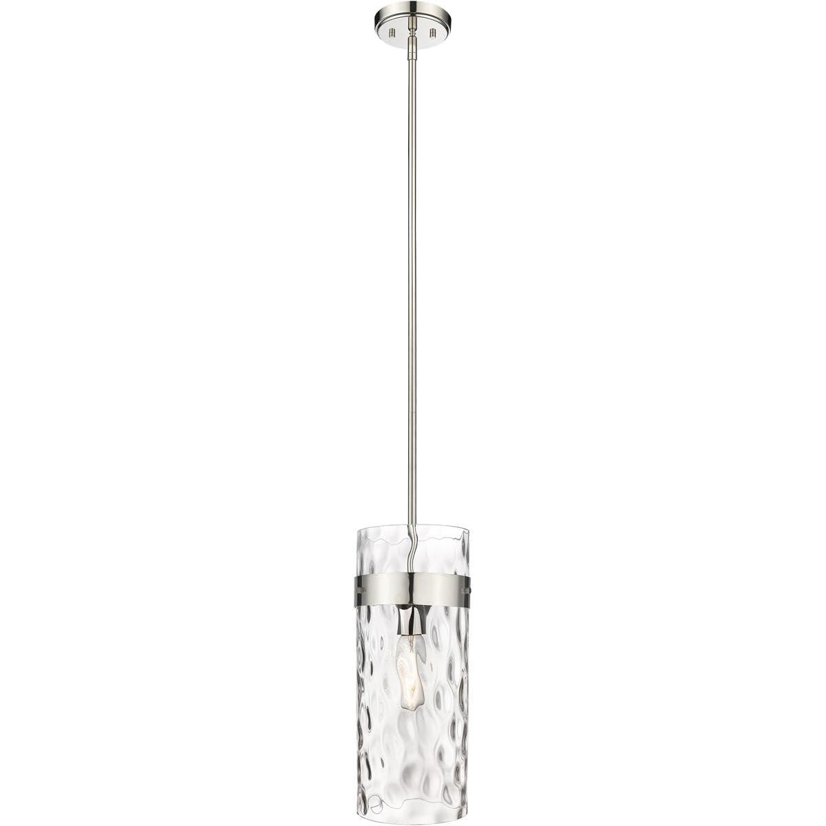 Z-Lite Fontaine 1 - Light Pendant in  Polished Nickel