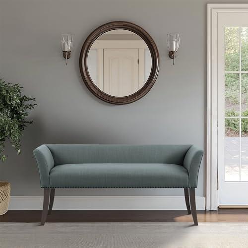 GZMWON 1 Polyester Upholstered Bench Bedroom Bench Modern Bench Accent Bench