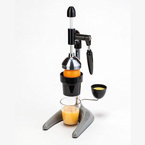 Hamilton Beach Black and Chrome Manual Citrus Juicer