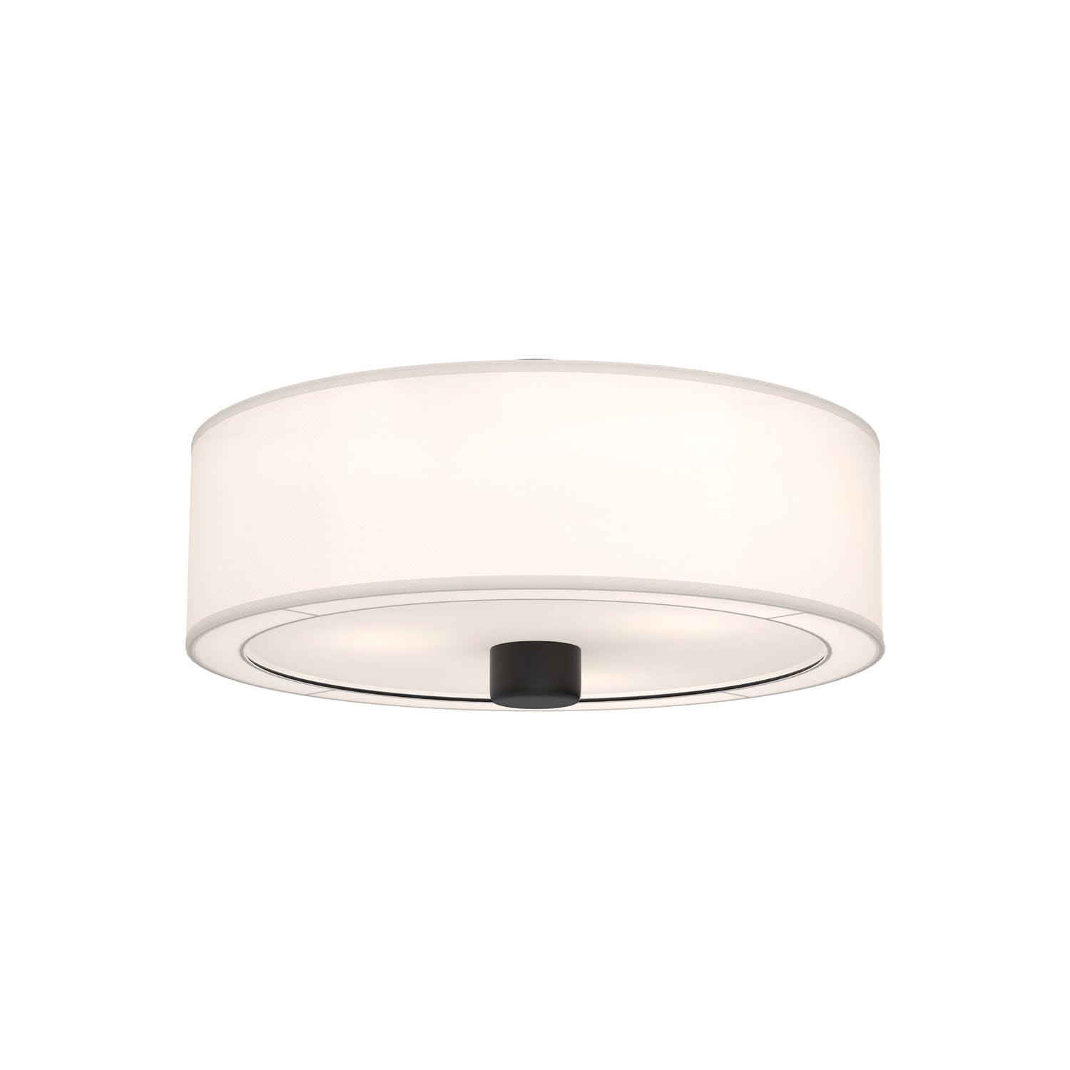 Theo Fabric Semi Flush Mount