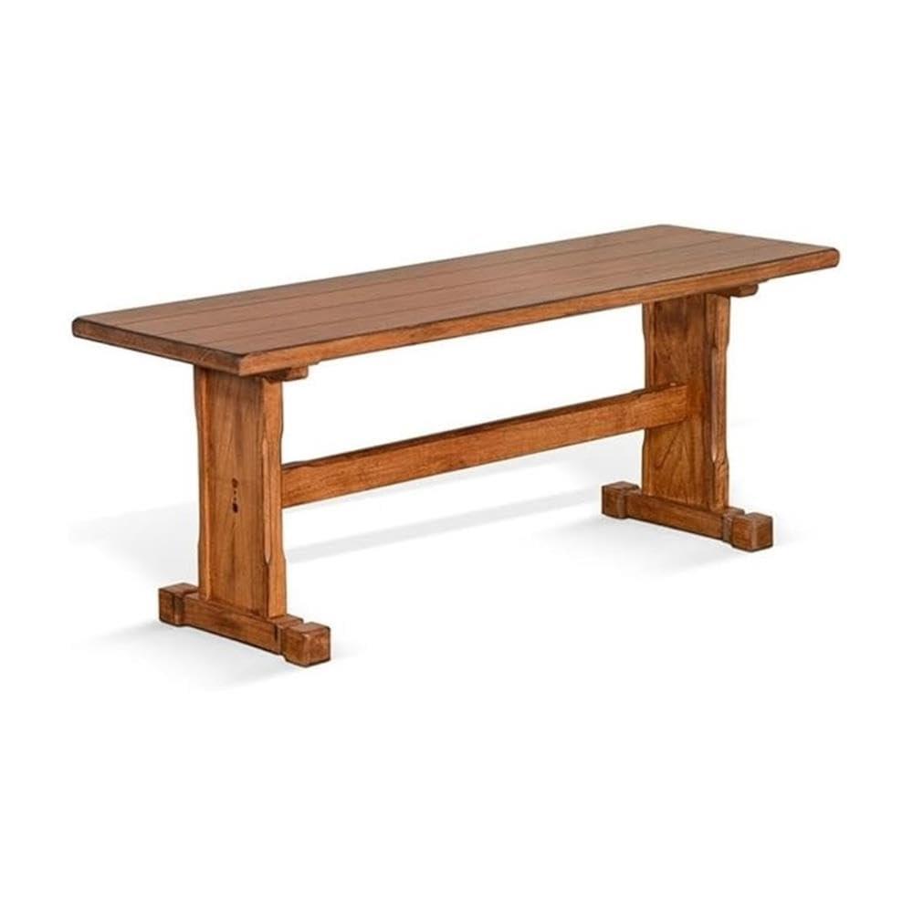 Pemberly Row 4-pieces Corner Dining Set/Breakfast Nook in Oak with Storage Space