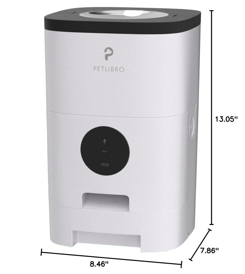 PETLIBRO Automatic Cat Feeder, Wi-Fi Automatic Cat Food Dispenser With Timer Interactive Voice Recorder, Auto Cat Feeder With 1-4 Meals Control Dry Food | Wayfair