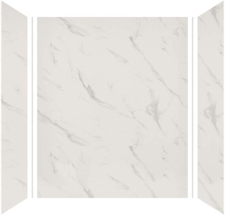 Transolid Expressions 60'' W 36'' D 72'' H Glue Up Solid Surface Wall