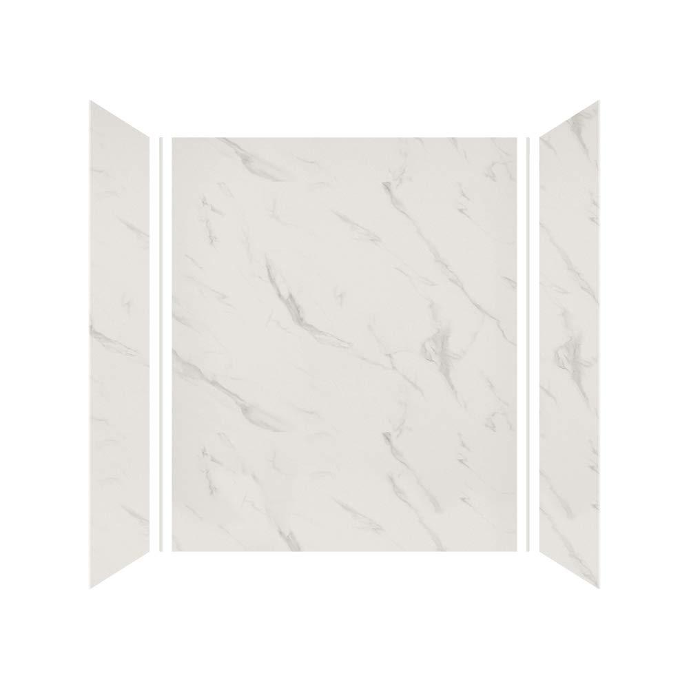 Transolid Expressions 60'' W 36'' D 72'' H Glue Up Solid Surface Wall