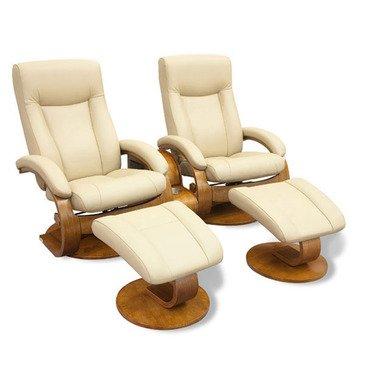 Relax-R Hamilton Recliner and Ottoman-Color:Color