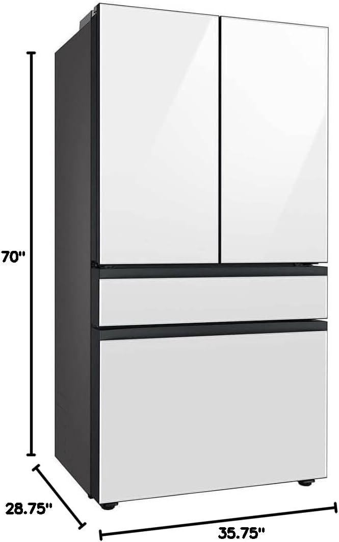 Bespoke 4-Door French Door Refrigerator (23 cu. ft.) with Beverage Center™