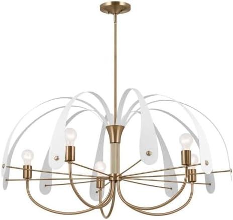 Kichler Lighting Petal 5 - Light Chandelier in  Champagne Bronze