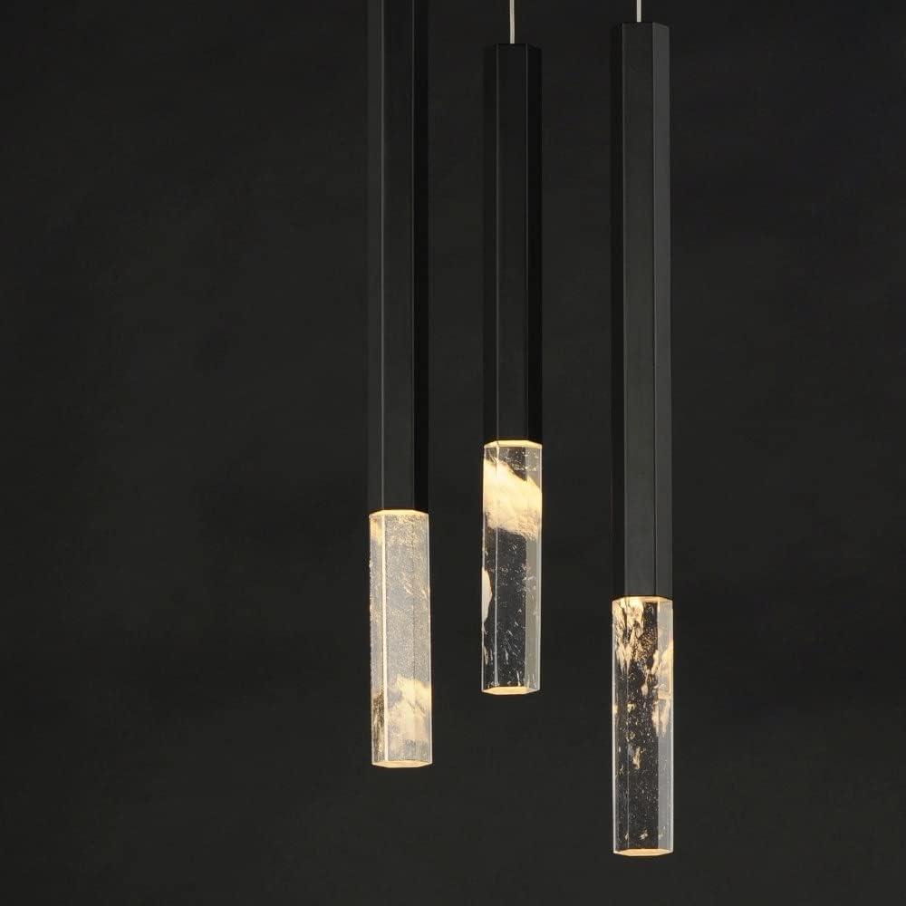 23.75 Inch 15W 3 Led Pendant-Gold Finish Et2 Lighting E11023-95Gld