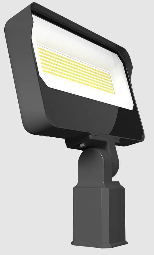 Bronze Adjustable LED Flood Light with Slipfitter Mount