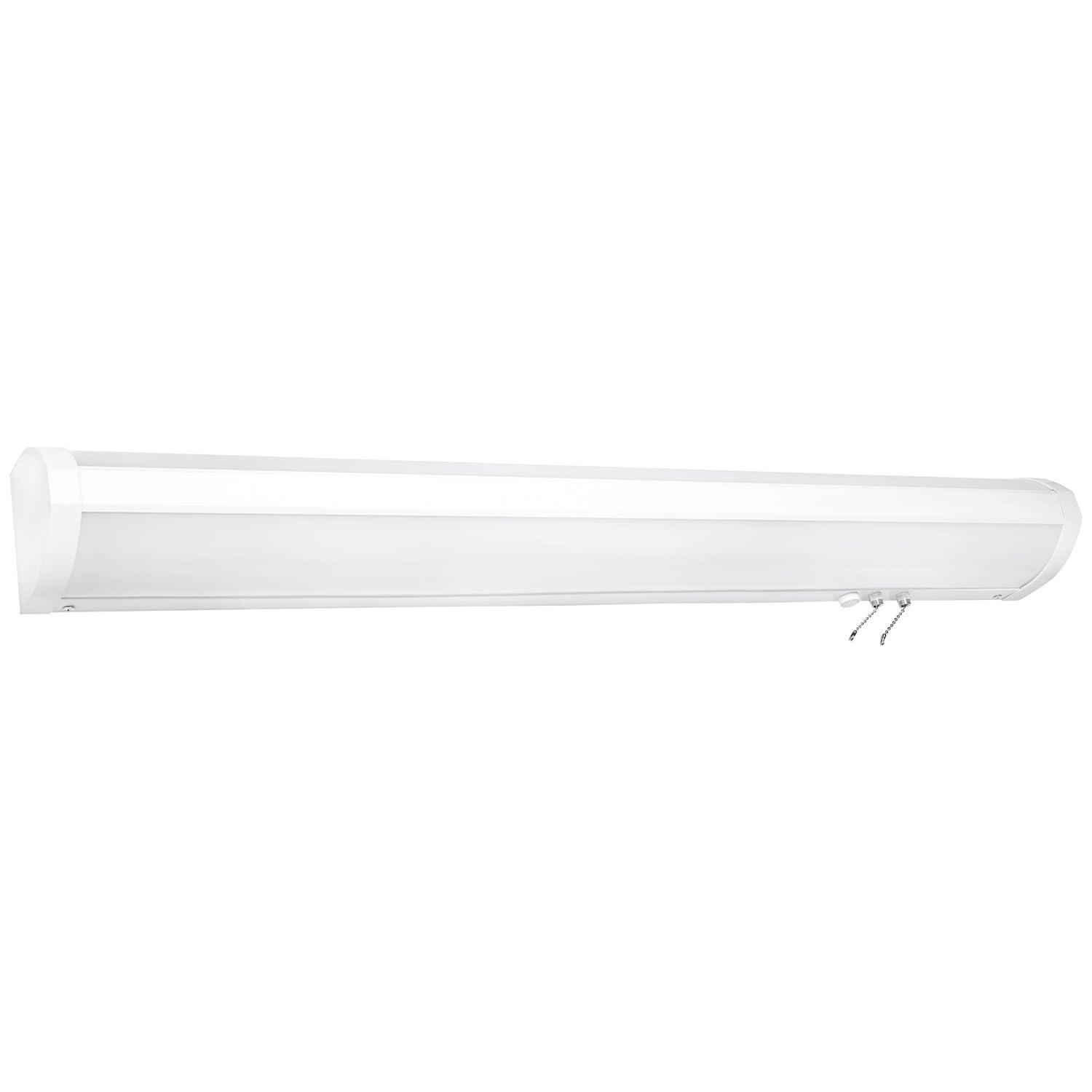36-Inch Adjustable White LED Linear Bathroom Light Fixture