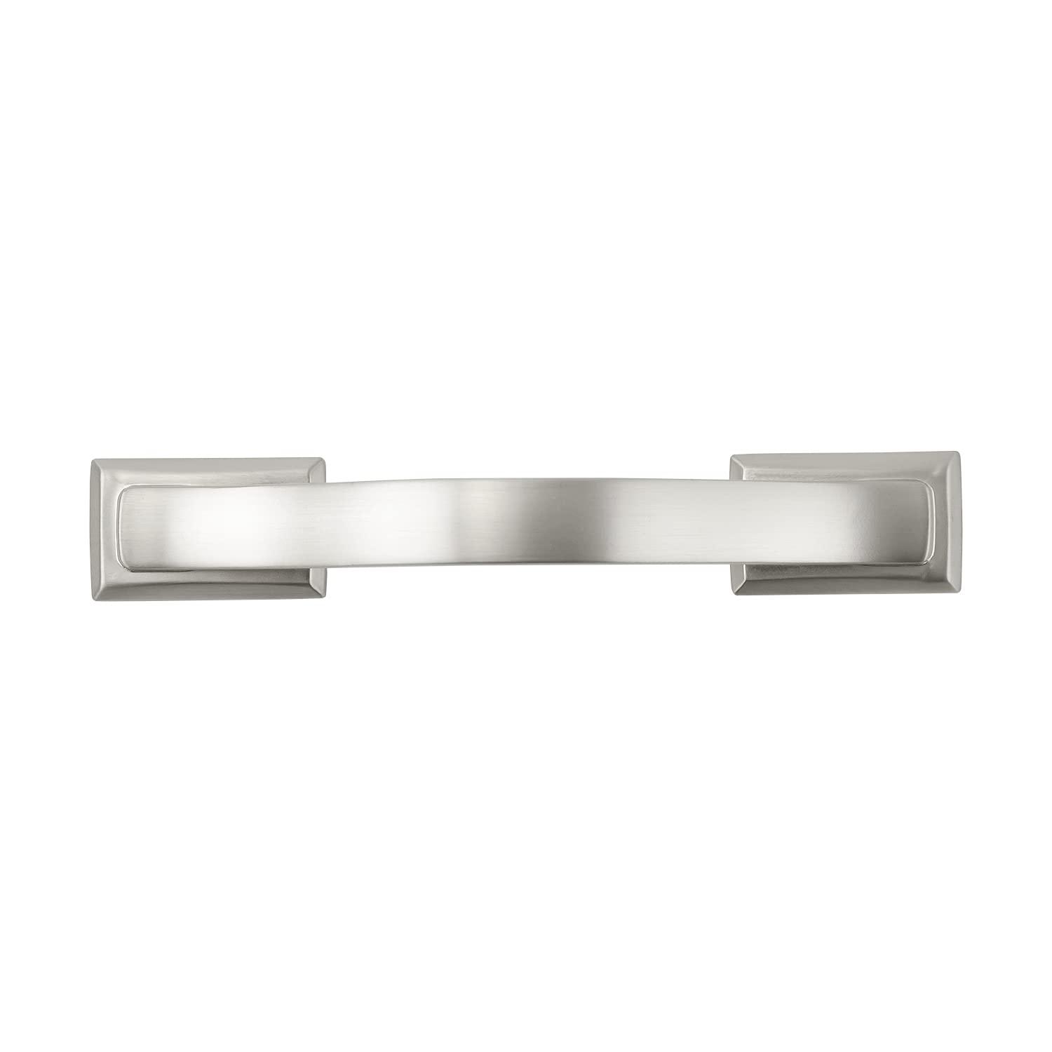 Satin Nickel Brushed Cabinet Pulls with Mounting Hardware, 10-Pack