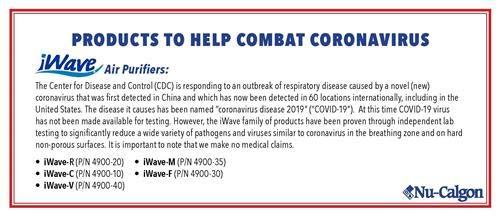 Nu-Calgon iWave-R ION Generator # 4900-20